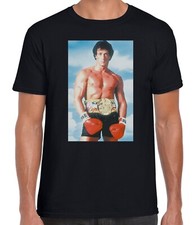 ROCKY BALBOA SYLVESTER STALLONE  COOL RETRO BIRTHDAY PRESENT MENS T SHIRT 