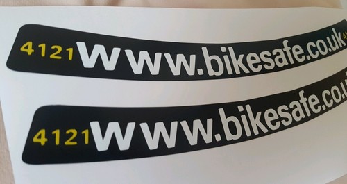 Helmet visor sticker - sticker, decal
