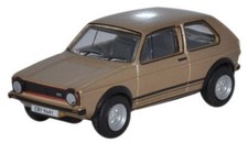 Oxford 76GF006 VW Golf GTI MK1 Copper Brown 1/76 Scale 00 Gauge T48 Post