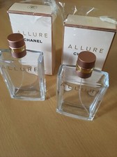 Empty Women’s Chanel Allure Eau De Perfume Bottle And Box 100ml