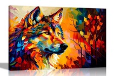 Beautiful Abstract Wolf