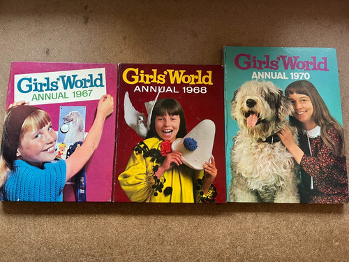 Girls world annuals - x, free