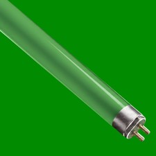 2x 6W T4 220mm (205mm) Green Coloured Fluorescent Tube 2 pin G5 Strip Light Bulb