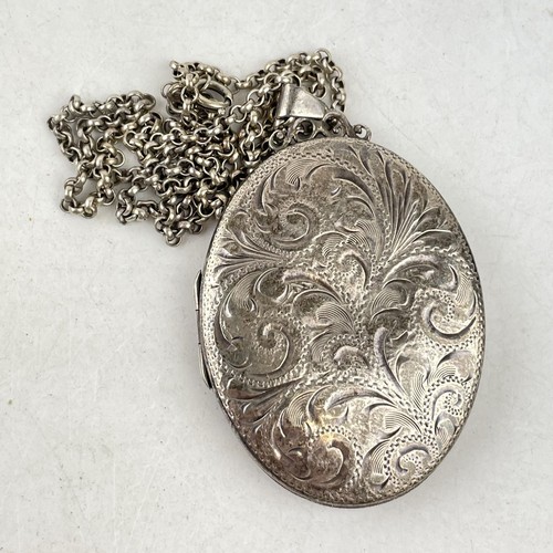 Large vintage solid - large, silver