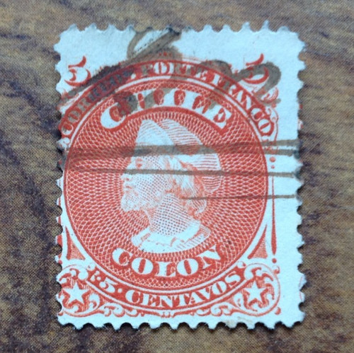 Chile colon five centavos - colon,