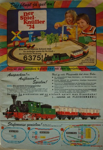 Fleischmann catalogue 1974 - fleischmann, (in