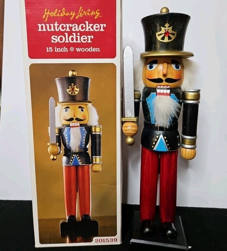 Holiday living nutcracker - living,