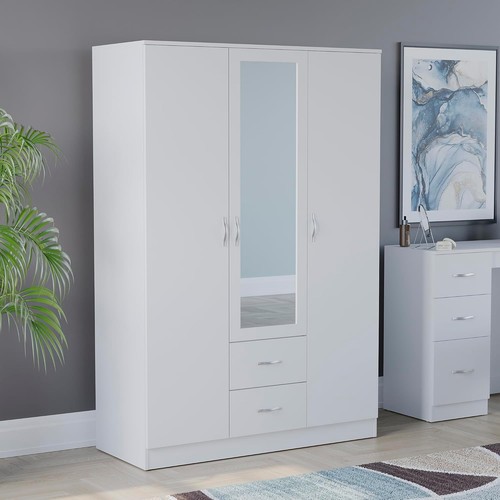 Riano door mirrored wardrobe - 3,
