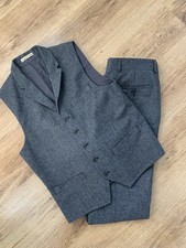 Waistcoat And Trouser Suit, 2 Piece, Wool Blend. 40 Chest, 32 Waist,