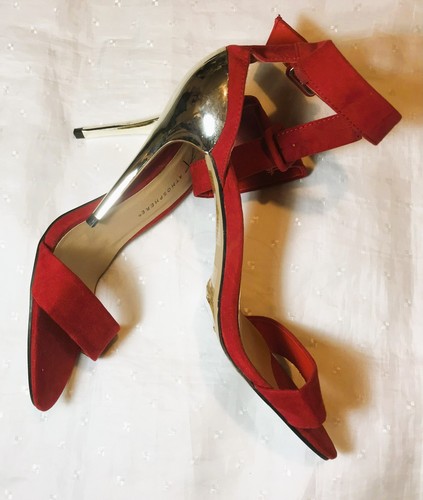 Bnwt red strappy stiletto - bnwt,