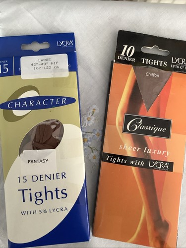 Two pairs vintage nylon - two,