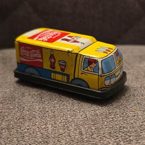 Small tinplate coca cola - small,