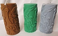 3 D PILLAR CANDLE HOME DECOR