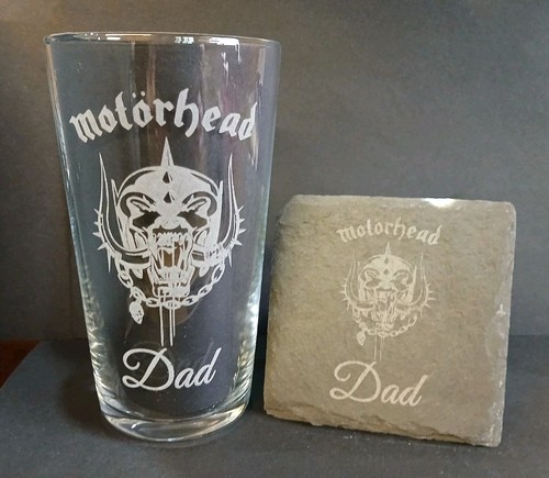 Personalised motorhead pint - motorhead,
