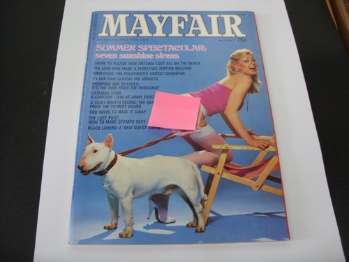 Vintage mayfair magazine - vintage,