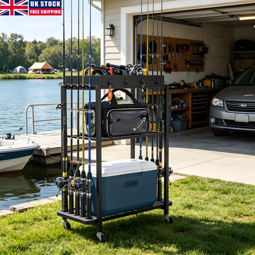 Fishing rod rack - fishing, stand