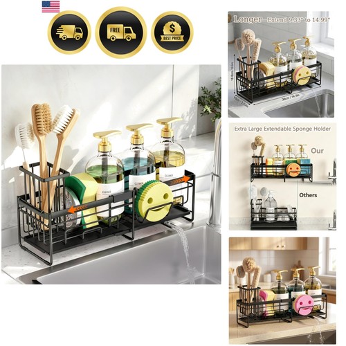 Extendable sponge holder - sponge, for
