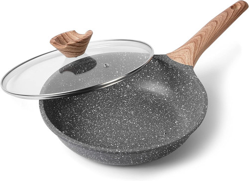 Nonstick frying pan skillet - frying,