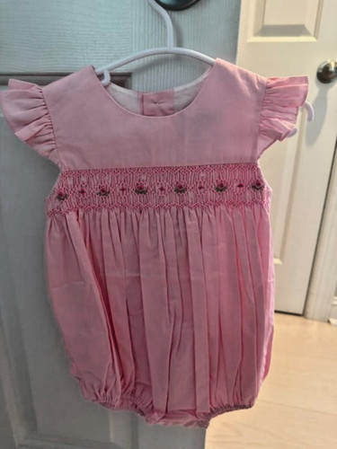 Fantaisie bebes pink smocked - fantaisie,