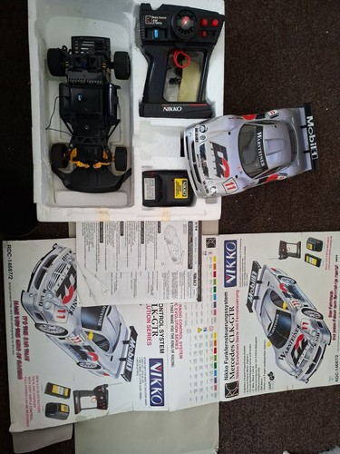 Vintage nikko mercedes - nikko, clk-gtr
