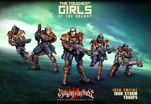 Raging heroes the iron - the,