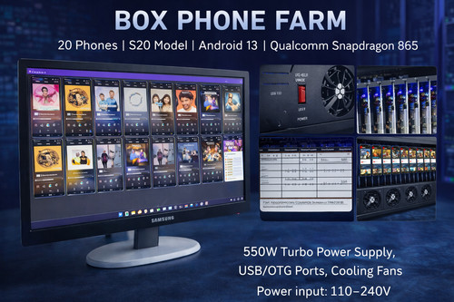 Box mobile phone - box, farm