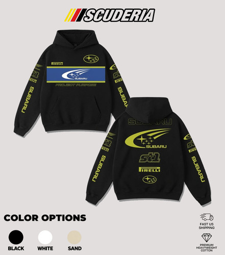 Scuderia retro subaru - retro,