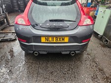 2010 - 2013 Volvo C30 MK1 Face Lift 3Door - Rear Bumper In Grey With Small Marks