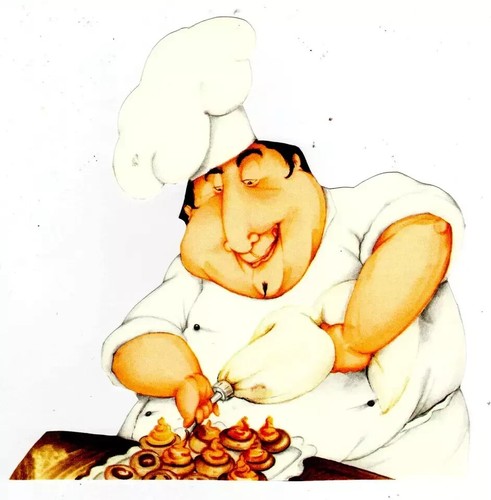 Italian chef kitchen wall - italian,
