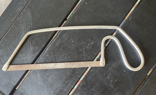 Vintage butcher bone saw - vintage,