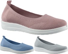Ladies Womens Slip On Sock