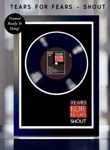 Tears for fears shout - tears, framed