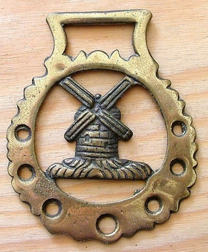 Horse brass windmill farming - horse,