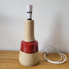 Studio Pottery Table Lamp Base
