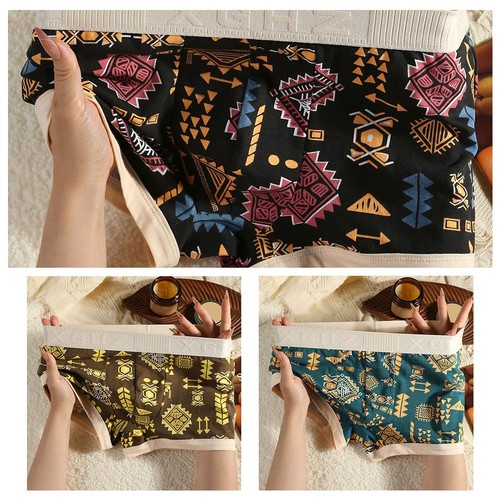 Men cotton underpants with - men's,