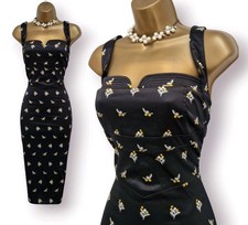 Karen Millen Dress UK 14 Black