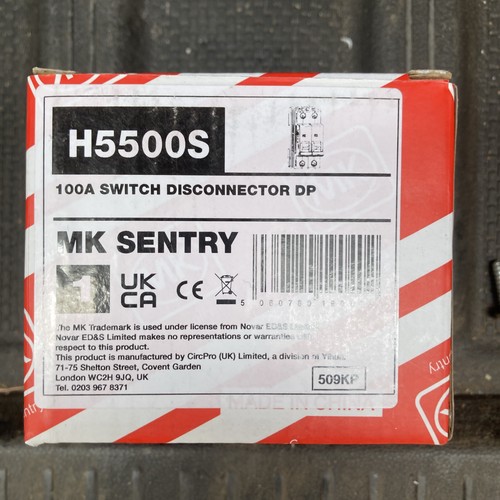 Sentry h5500s 100a 230v - mk,