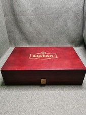 Vintage Wooden Lipton Tea