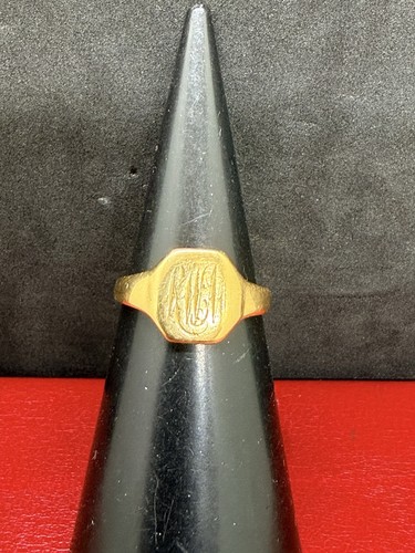 Antique 18ct 18k solid - antique, yellow