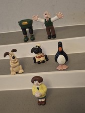 Wallace & Gromit 6 X Figures
