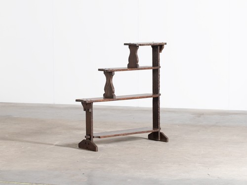 French oak etagere 1950s - french,