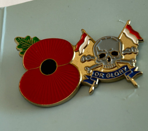 The royal lancers poppy pin - the,