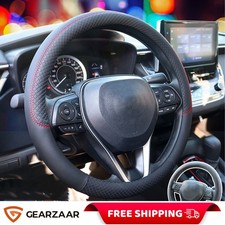 Black auto car steering wheel - auto,