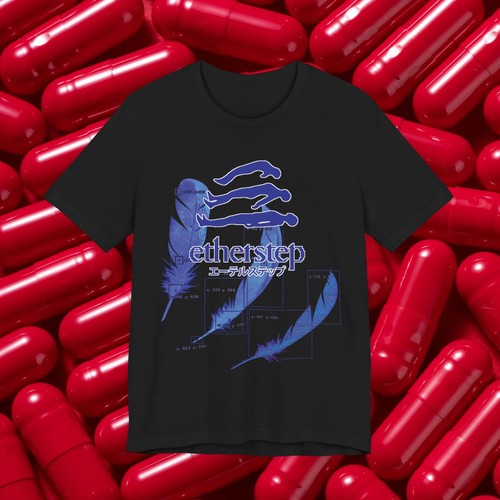 Etherstep feather graphic tee - etherstep,