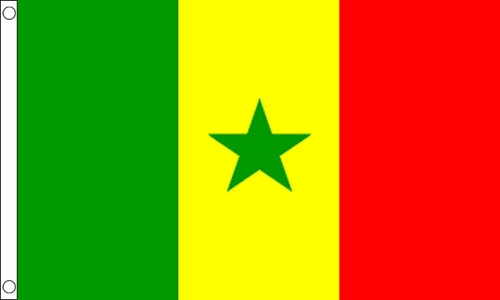 Senegal large flag - large,