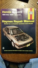 HAYNES HONDA ACCORD 1984-89