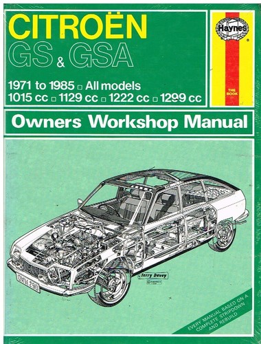 Citroen gsa incl club - citroen, gs