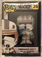 Funko POP! Pin Commander Cody - Star Wars - NEW - Damaged Box - See Photos