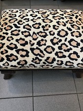 Antique Ottoman With New Silk