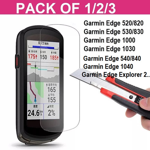 Garmin edge tempered - edge, glass